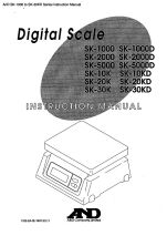 SK-1000 to SK-30KD Series instruction